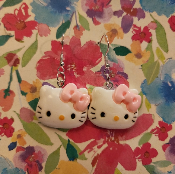 Hello Kitty Jewelry - Hello Kitty Earrings: 4 different pairs, hypoallergenic